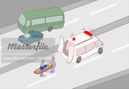 first aid at traffic accident