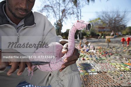 Wire craftsman, Johannesburg, South Africa