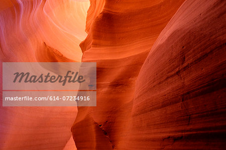 Eroded sandstone formation, Antelope Canyon, Page Arizona, USA
