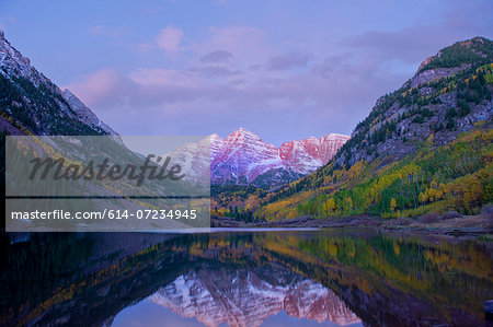 Maroon Bells, Maroon Lake, Aspen, Colorado, United States of America