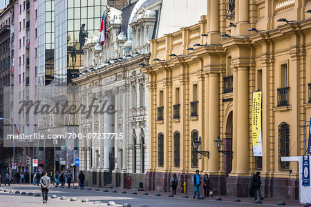Central Post Office and National History Museum, Plaza de Armas, Santiago, Chile Central Post Office and National History Museum, Plaza de Armas, Santiago, Chile