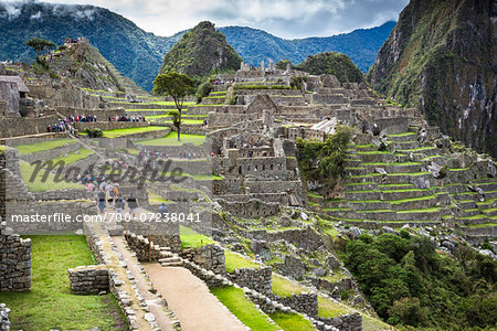 Overview of Machu Picchu, Peru Overview of Machu Picchu, Peru