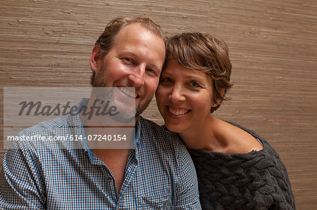 Portrait of happy mature couple