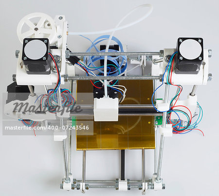 Open Source 3D Printer Top View