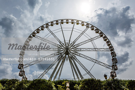 Ferris Wheel near Place de la Concorde, Paris, France