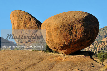 Early morning at Ameib ranch in Namibia