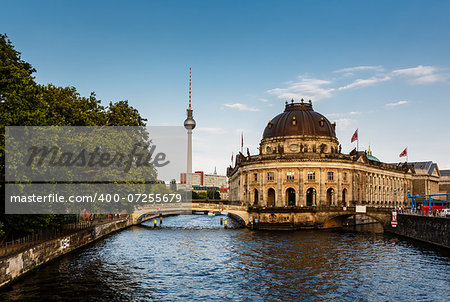 River Spree and Museum Island, Berlin, Germany