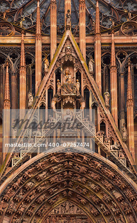 cathedral of Notre-Dame at Strasbourg, France