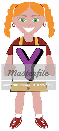 Alphabet Kids available as a Vector or Raster Illustration