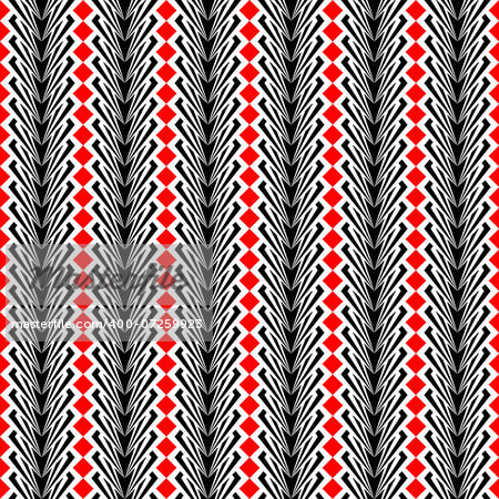 Design seamless vertical pattern. Vector art