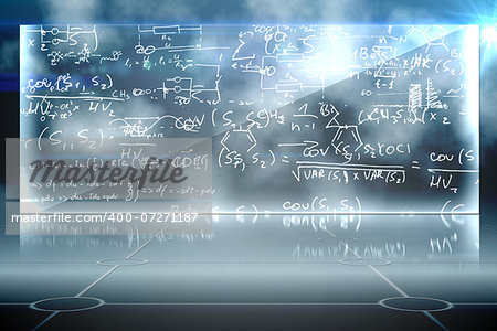 Math equation background