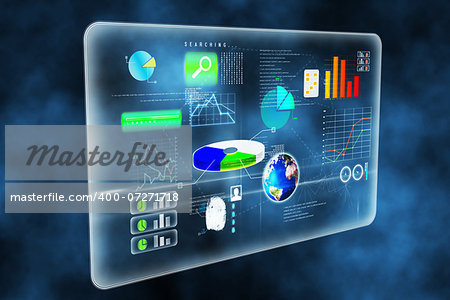 Futuristic technology interface