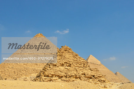 Pyramids of Giza, Giza, Cairo, Egypt, Africa