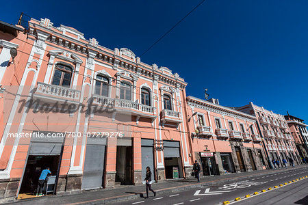 Buildings in Historic Centre of Quito, Ecuador Buildings in Historic Centre of Quito, Ecuador