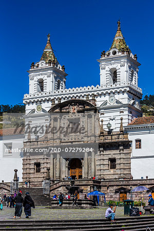 Monastery and Iglesia de San Francisco, Quito, Ecuador