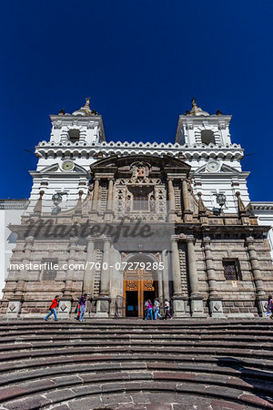 Monastery and Iglesia de San Francisco, Quito, Ecuador Monastery and Iglesia de San Francisco, Quito, Ecuador