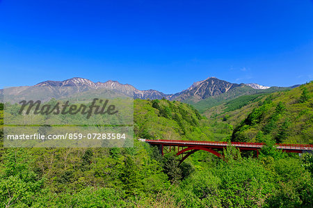 Higashisawa Bridge, Yamanashi, Japan