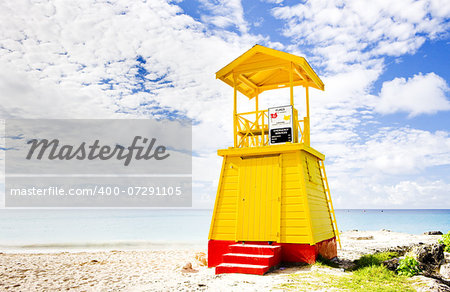 cabin on the beach, Enterprise Beach, Barbados, Caribbean