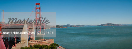 Golden Gate Bridge in San Francisco, California, USA 2013