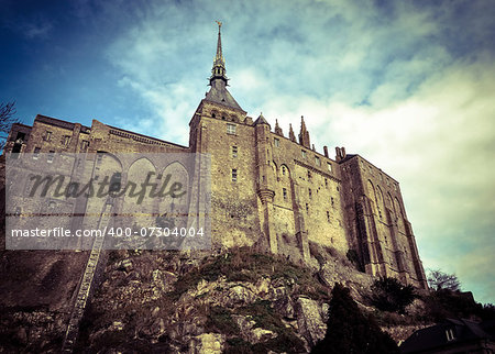 The Mont Saint-Micheal, Normandy, France