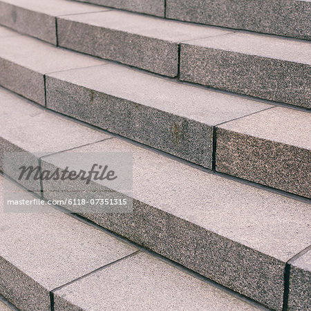 Stone steps in a city. Stone steps in a city.