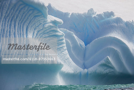 Iceberg along the Antarctic Peninsula.