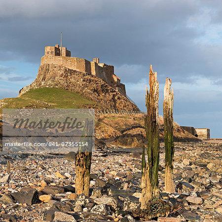 Lindisfarne Castle on Holy Island, Northumberland, England, United Kingdom, Europe Lindisfarne Castle on Holy Island, Northumberland, England, United Kingdom, Europe