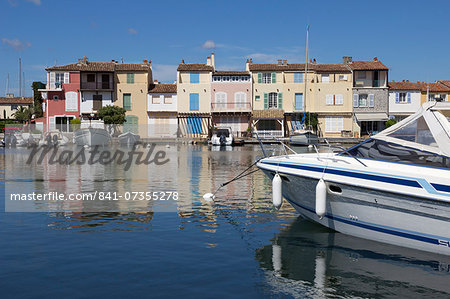 Port Grimaud, Var, Provence-Alpes-Cote d'Azur, Provence, France, Mediterranean, Europe