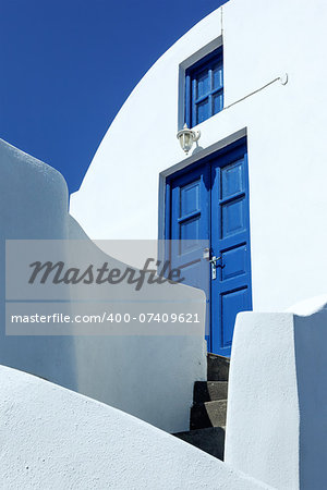 An image of a nice Santorini house