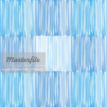 Beautiful icy blue background made of irregular stripes