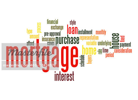 Mortgage word cloud