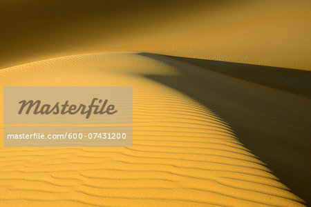 Close-up of Sand Dune Patterns, Matruh, Great Sand Sea, Libyan Desert, Sahara Desert, Egypt, North Africa, Africa