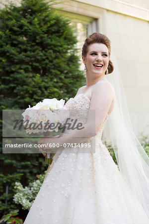 Portrait of Bride, Toronto, Ontario, Canada