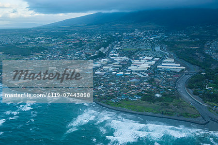 Aerial of Maui, Hawaii, United States of America, Pacific Aerial of Maui, Hawaii, United States of America, Pacific