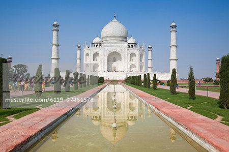 Taj Mahal, UNESCO World Heritage Site, Agra, Uttar Pradesh, India, Asia