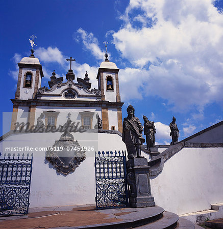 Basilica do Bom Jesus de Matosinhos, Congonhas, Minas Gerais, Brazil