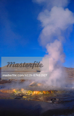 Geysers and Fumaroles, El Tatio, Atacama, Chile