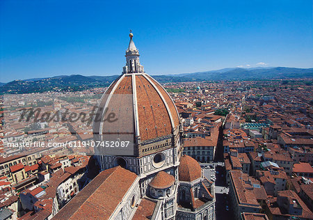 Dome of the Duomo, Florence, Italy, Europe