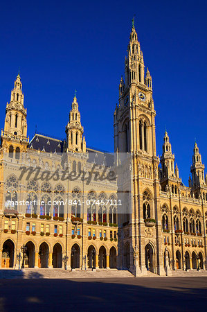 Vienna City Hall, Vienna, Austria, Europe