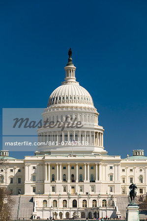 The Capitol Building, Capitol Hill, Washington, D.C., United States of America, North America