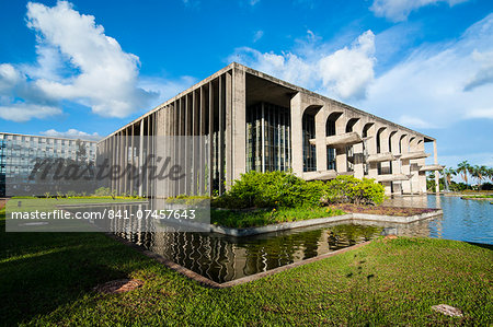 Ministry of Justice, Brasilia, UNESCO World Heritage Site, Brazil, South America