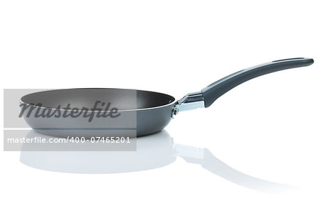 Frying pan. Isolated on white background