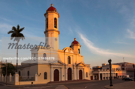 The Cathedral of the Immaculate Conception, Parque Jose Marti, Cienfuegos, Cuba, West Indies, Caribbean