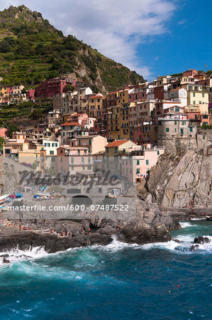 Manarola, Cinque Terre, La Spezia District, Italian Riviera, Liguria, Italy