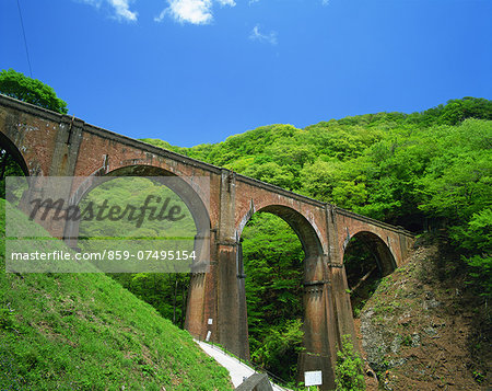 Annaka Bridge (Usuigawa Bridge), Gunma Prefecture, Japan