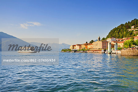 Italy, Lombardy, Como district. Como Lake, Bellagio.