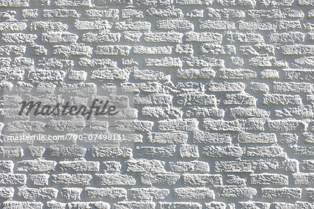 Brick Wall Painted White