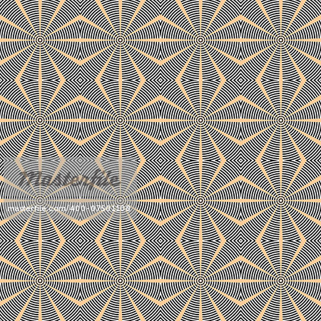 Design seamless rhombus lattice pattern. Abstract geometric monochrome background. Speckled texture. Vector art