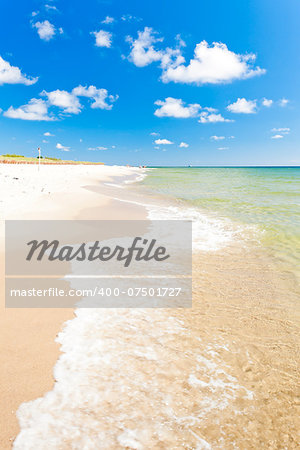 beach on Hel Peninsula, Pomerania, Poland