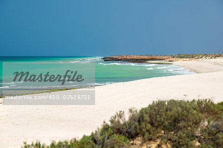 Images of Oman beach with sea